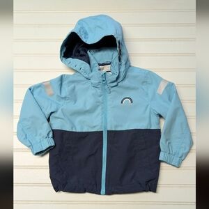 H&M Kids Raincoat in Sky Blue and Navy